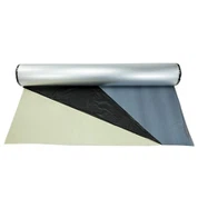 黄色の接着アルミニウム箔ブチル防水膜